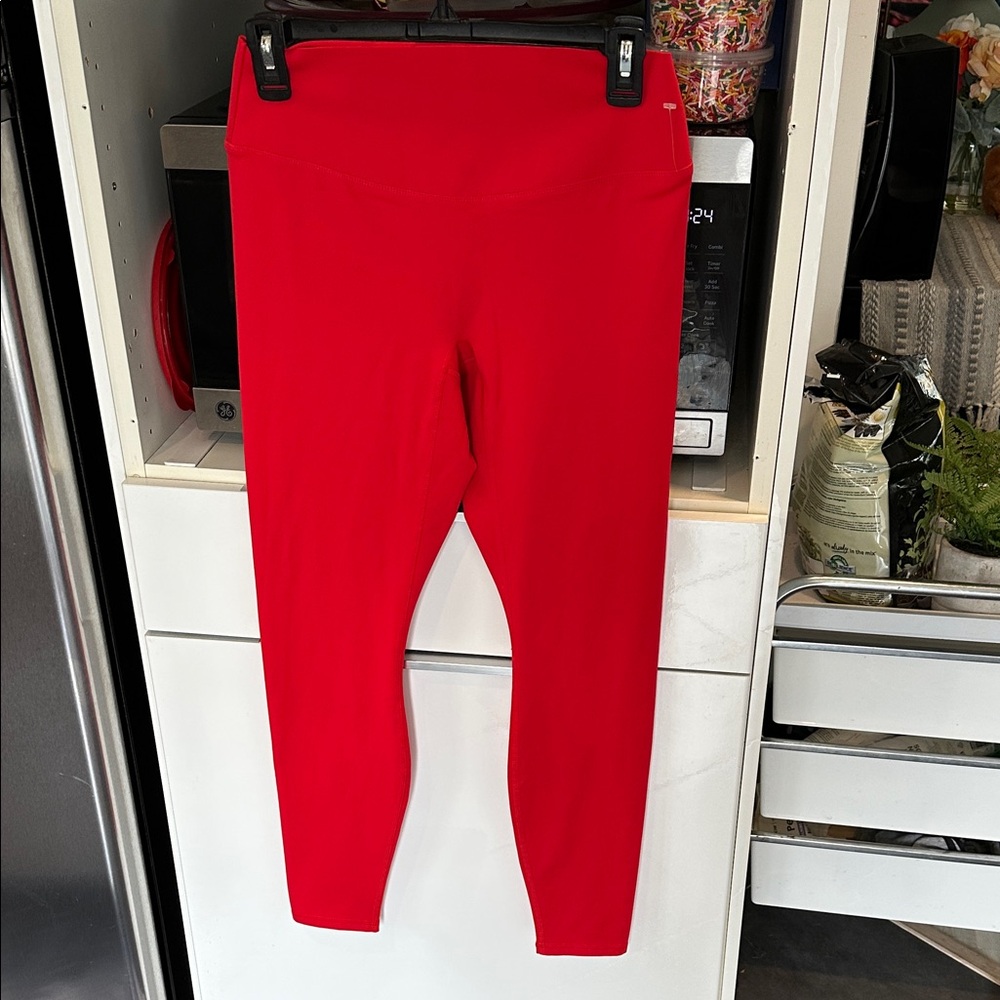 Fabletics Red High-Waist Leggings